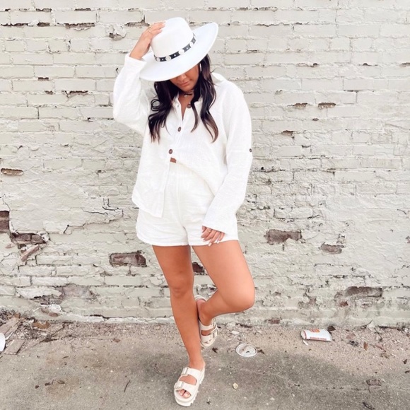 WHITE bolero rancher big brim rancher hat - Picture 4 of 4